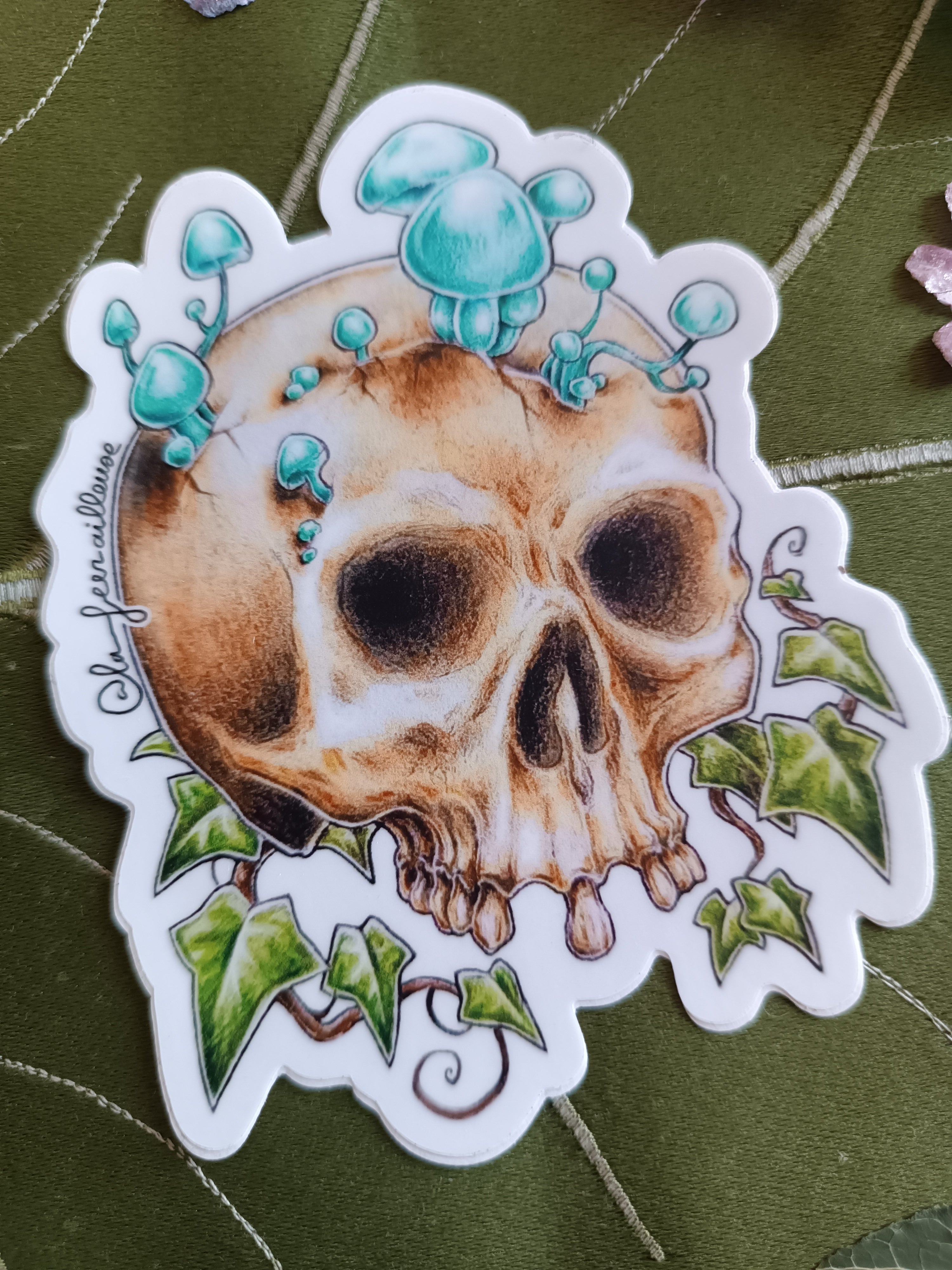 Stickers CRANE ET CHAMPIGNONS