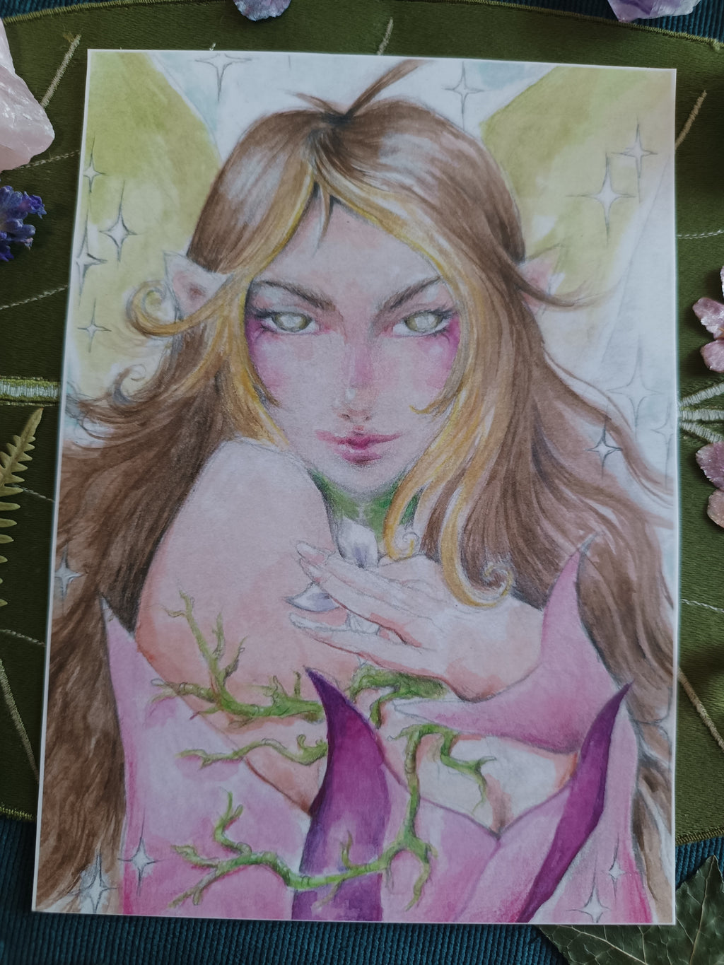 Large card FLORA