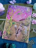 Large card JARDIN COSMIQUE