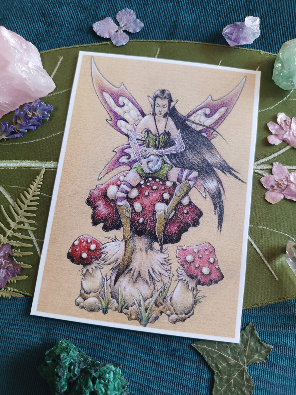 Large card VOYANCE ET CHAMPIGNONS