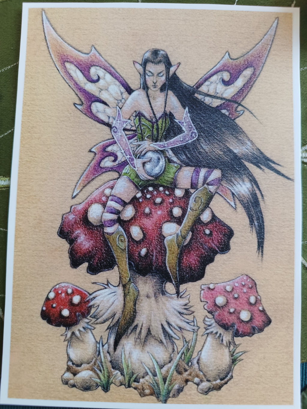 Large card VOYANCE ET CHAMPIGNONS