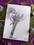 A5 card LA GUITARE FEERIQUE