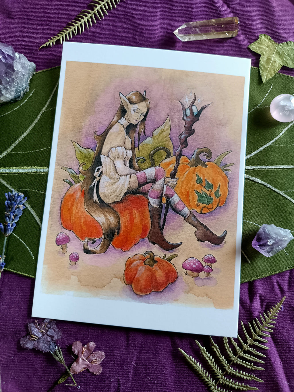 A5 card FEE AUX CITROUILLES