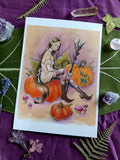 A5 card FEE AUX CITROUILLES