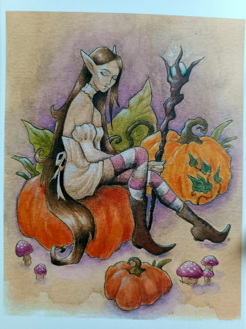 A5 card FEE AUX CITROUILLES