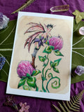A5 card FEE AUX TREFLES