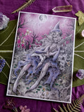 A5 Card GUITARE AU CLAIR DE LUNE