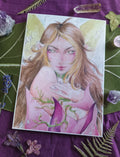 A5 card FLORA