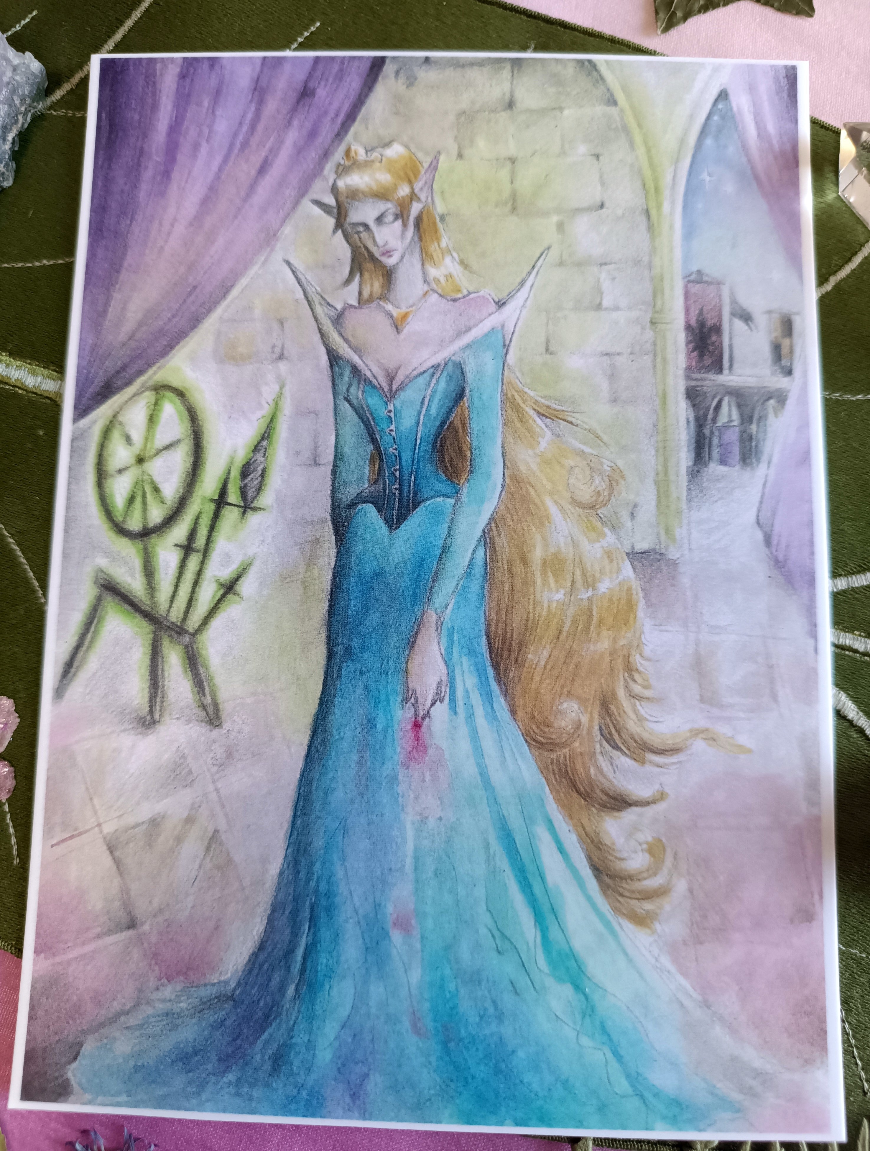 Large card AURORE