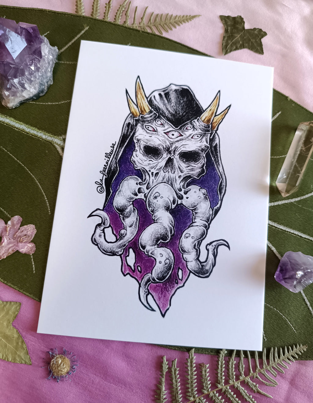 Large card TENTACULES