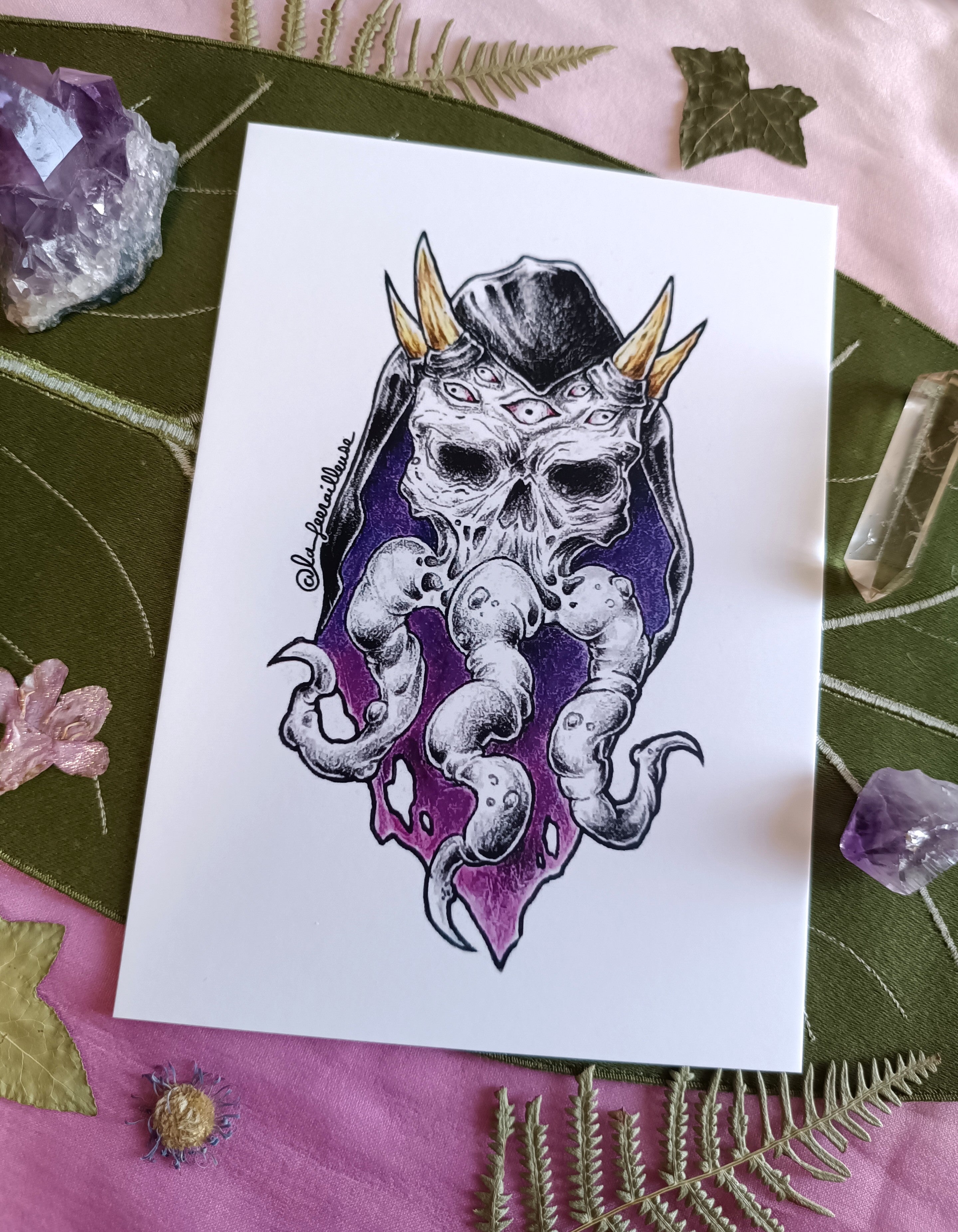 Large card TENTACULES