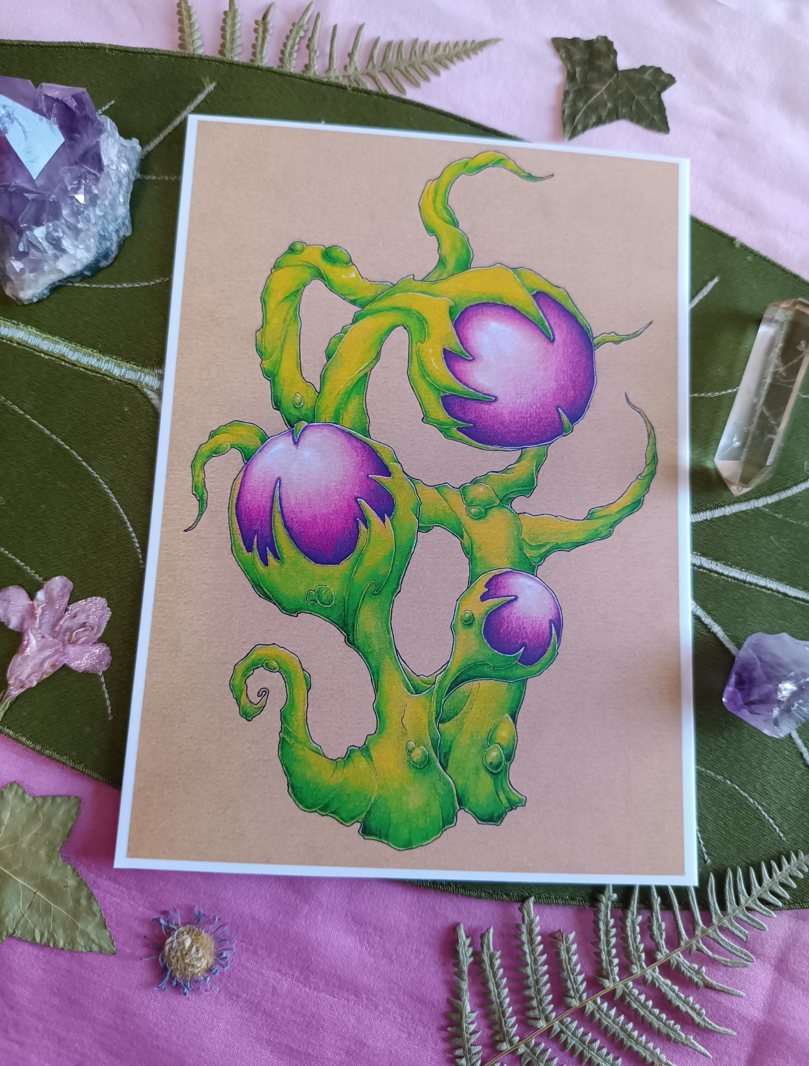 Large card ESSENCE DE NATURE