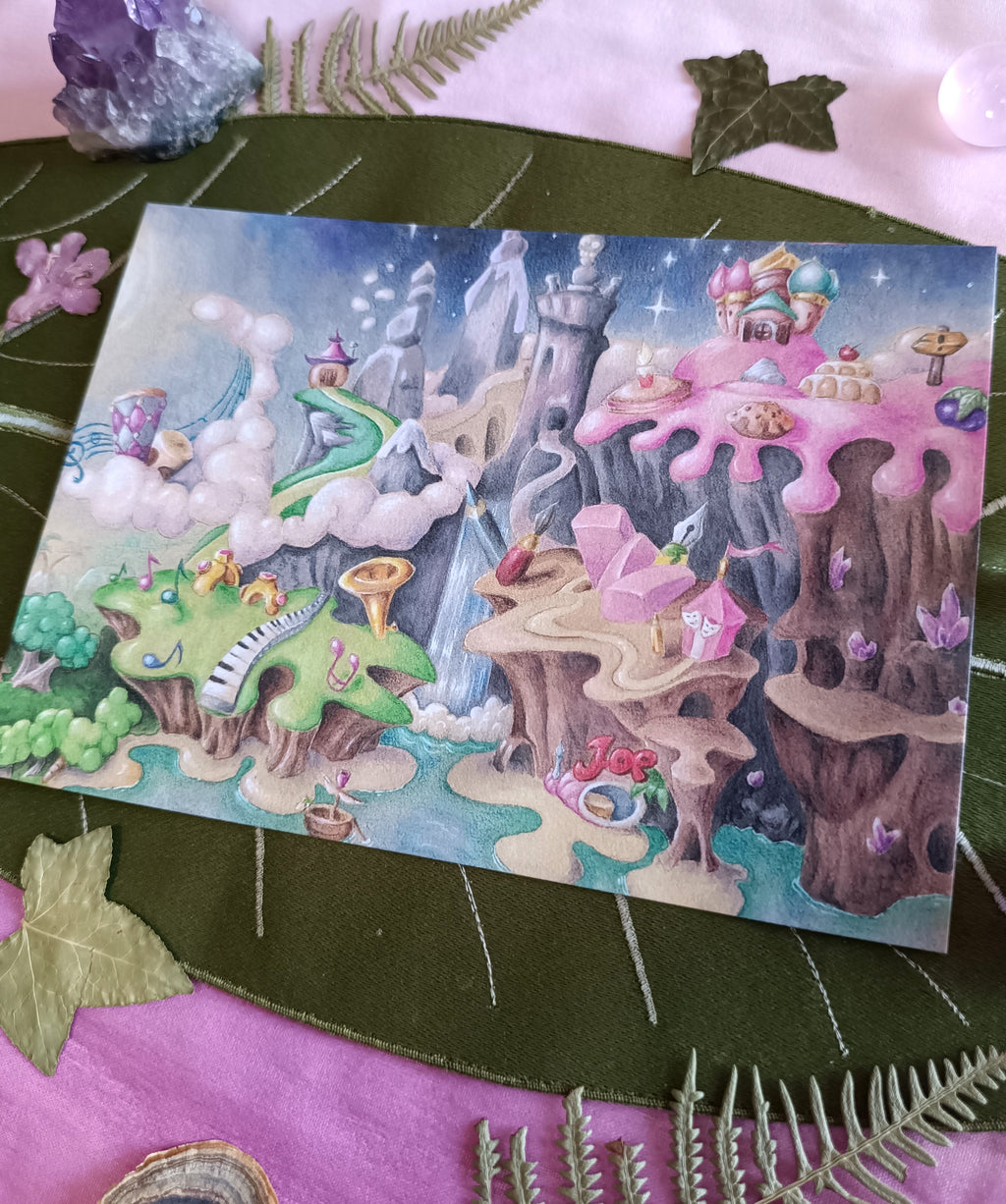 Large card RAYMAN WORLD
