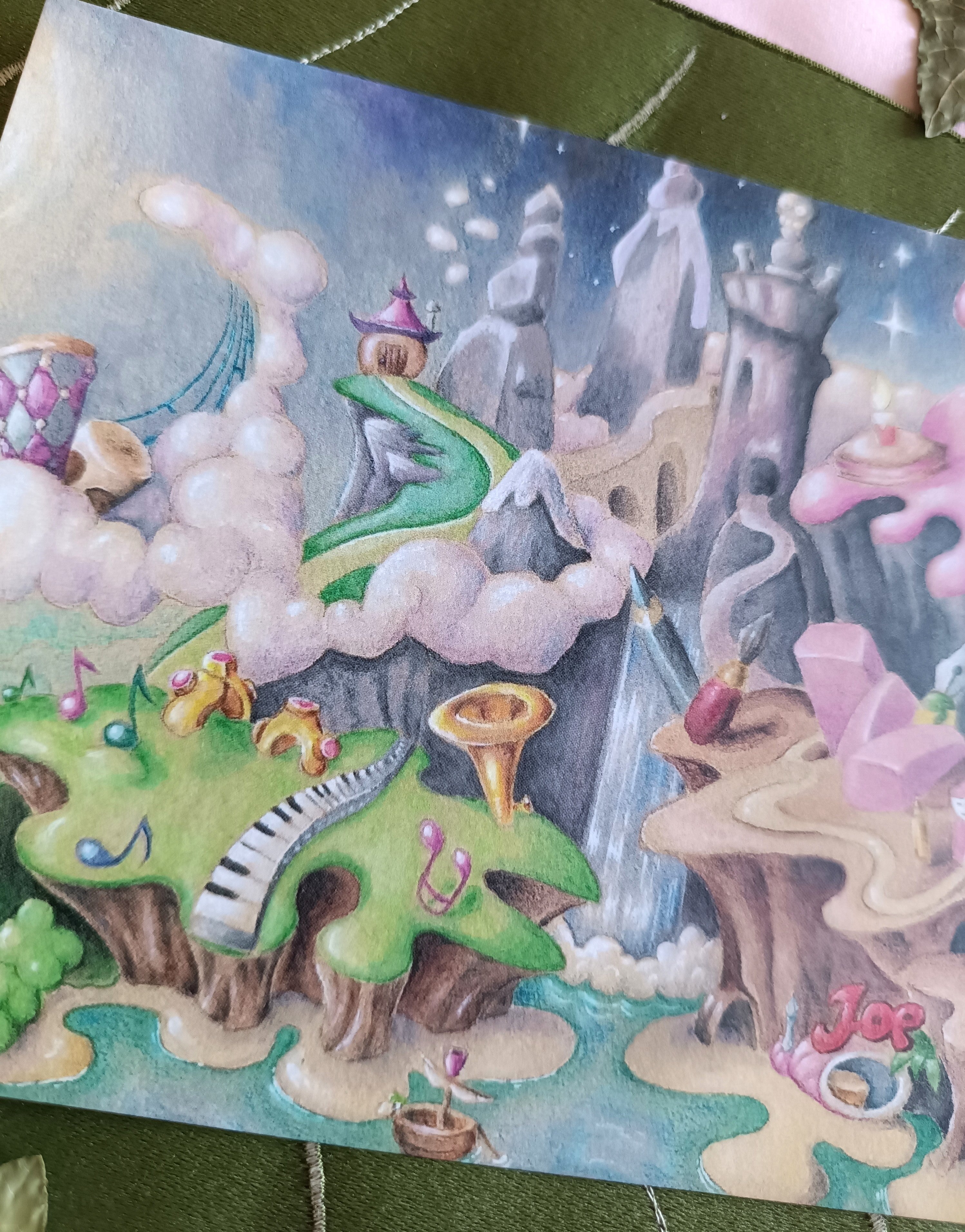 Large card RAYMAN WORLD