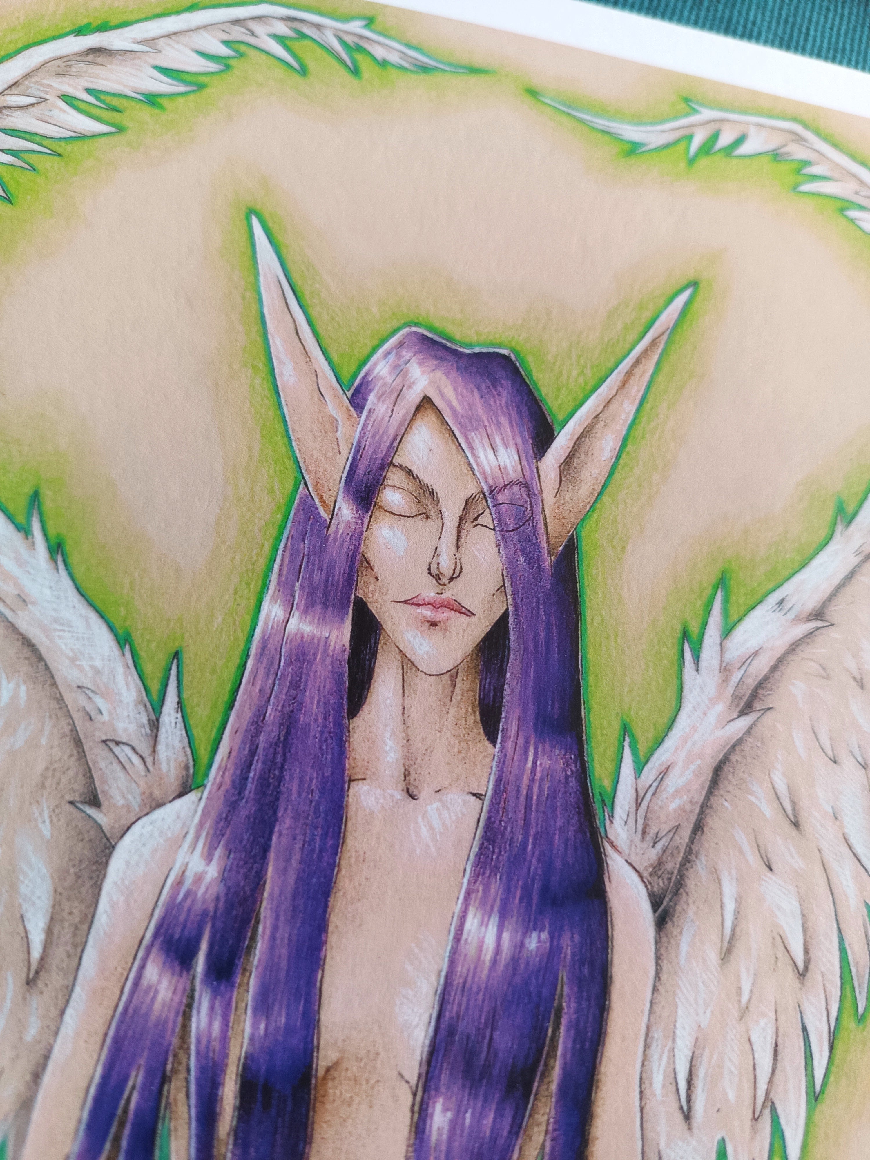 Impression MEDITATION DE L'ANGE