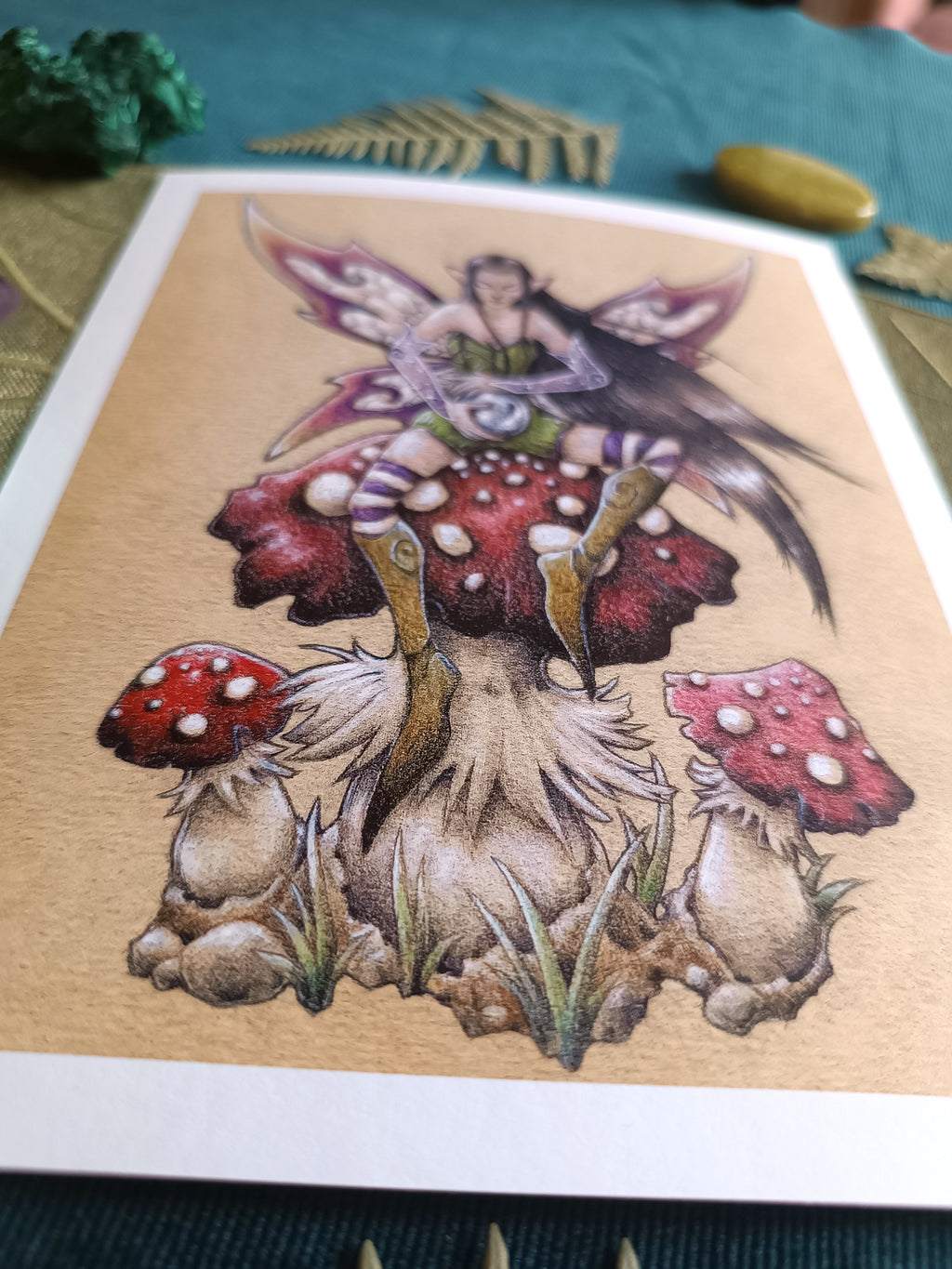 Impression VOYANCE ET CHAMPIGNONS