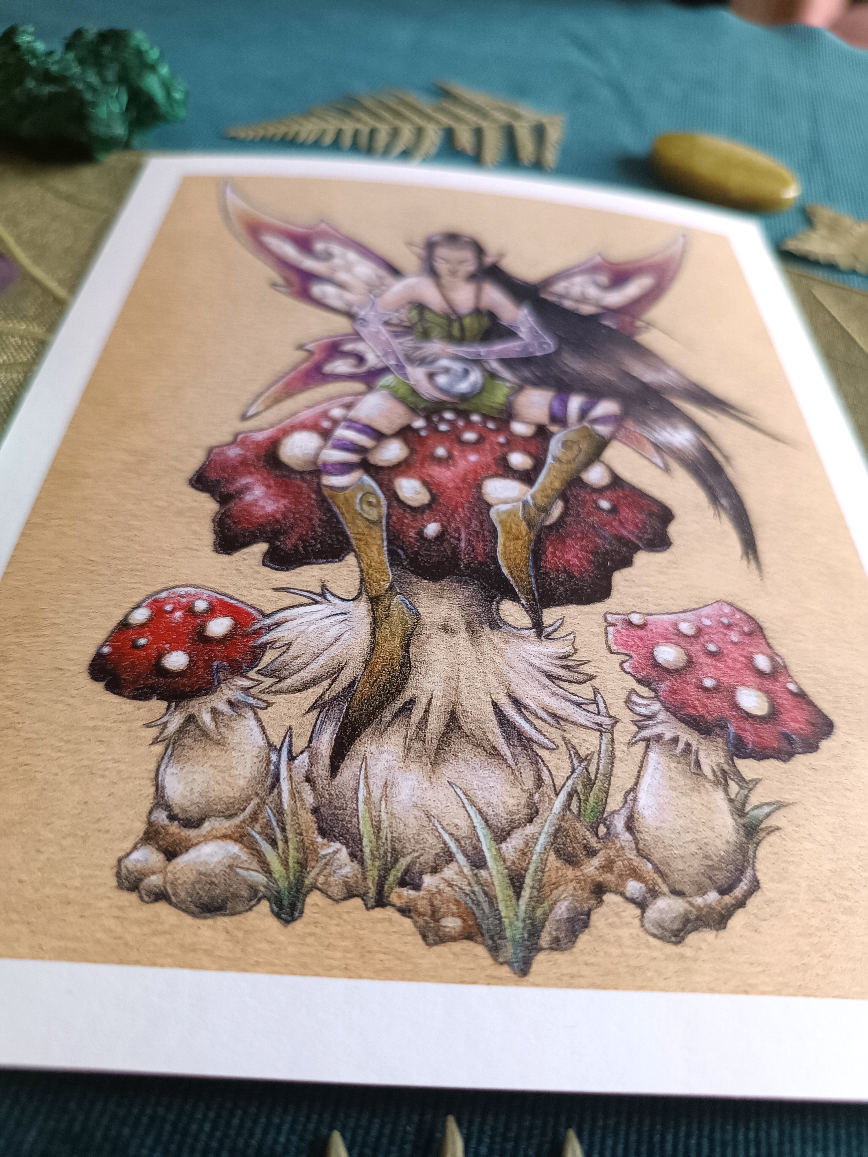 Impression VOYANCE ET CHAMPIGNONS