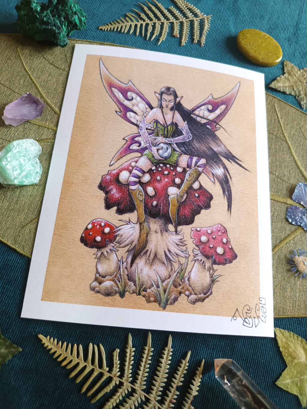 Impression VOYANCE ET CHAMPIGNONS