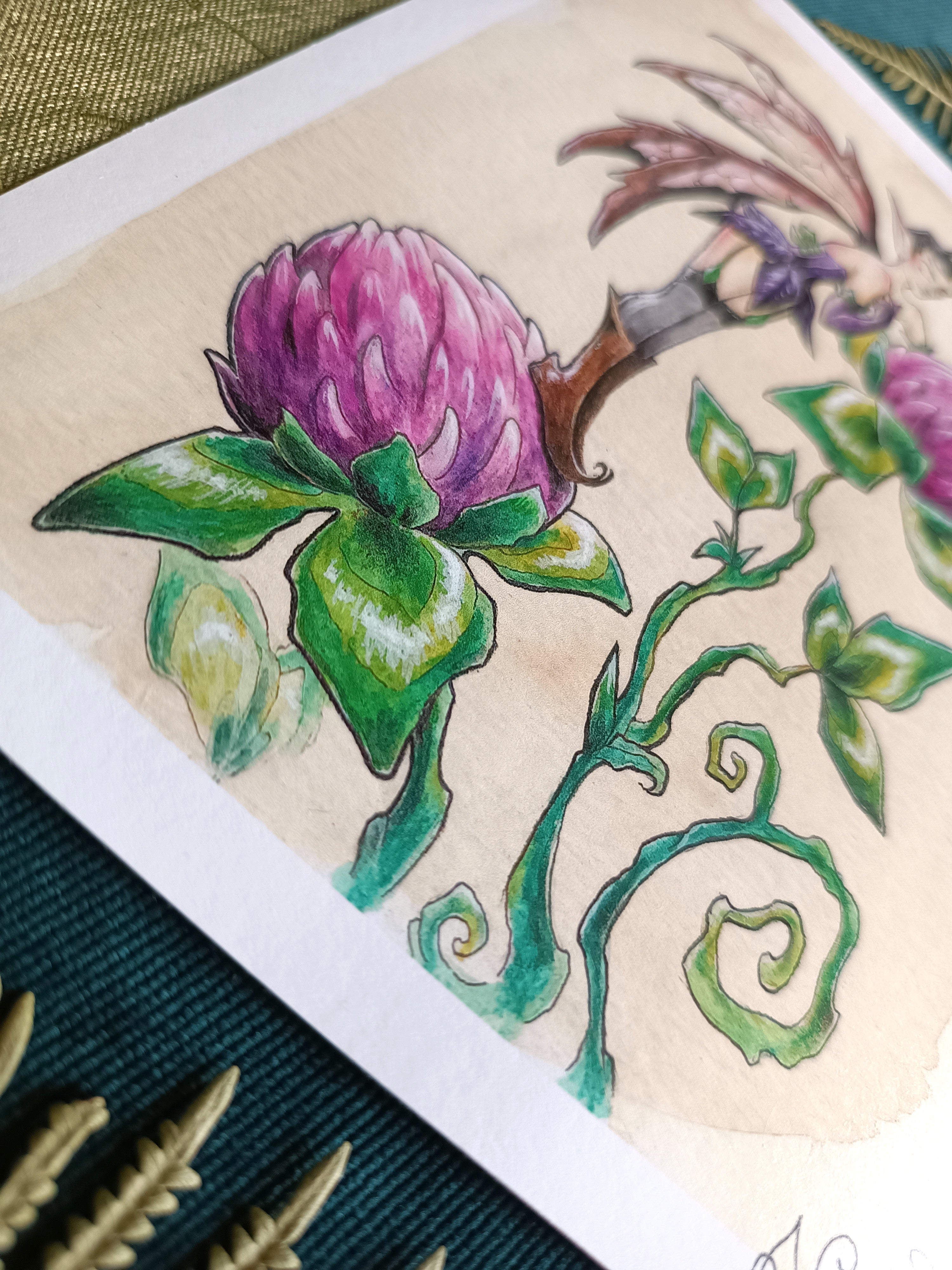 Impression FEE AUX TREFLES