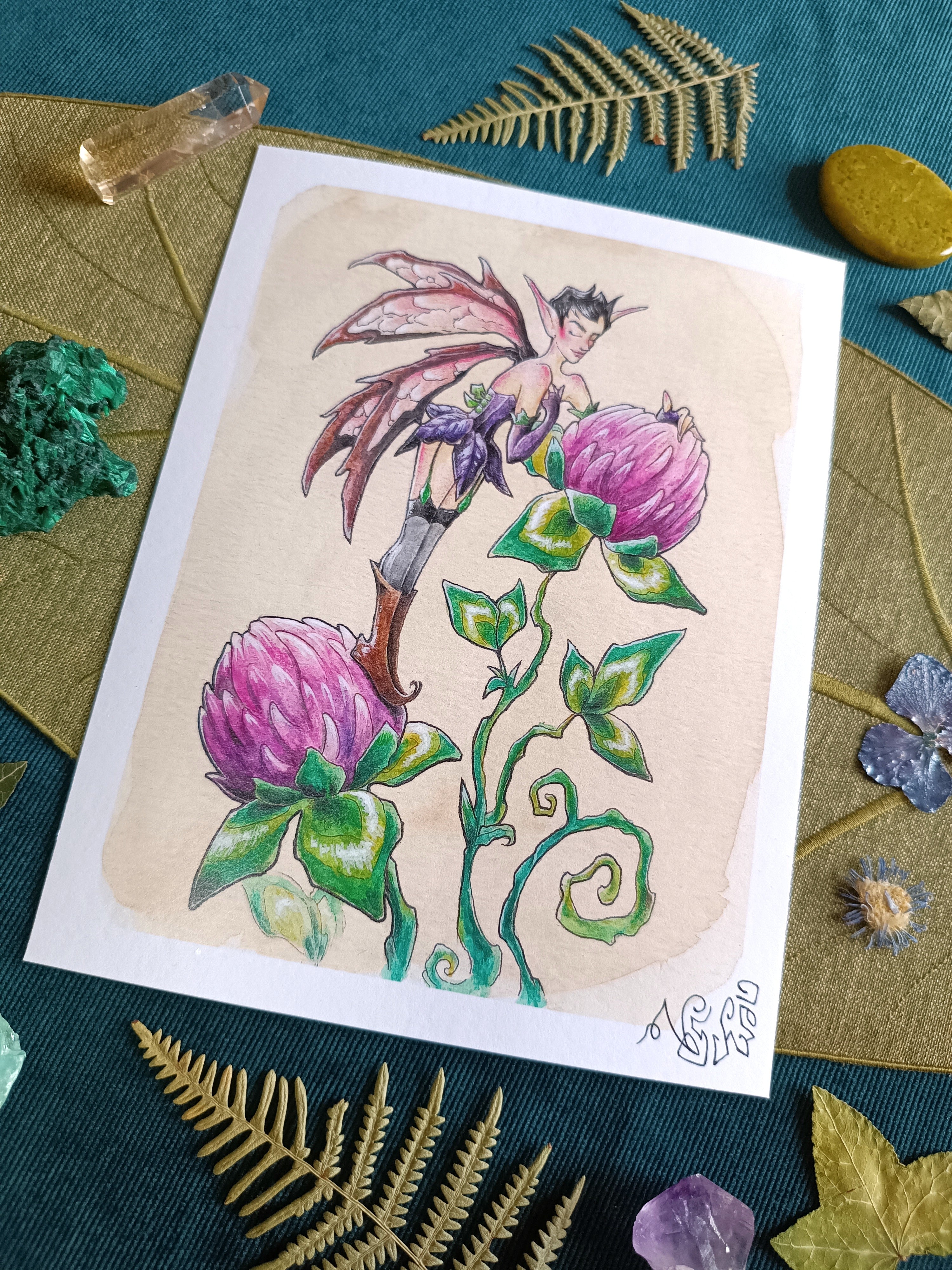 Impression FEE AUX TREFLES
