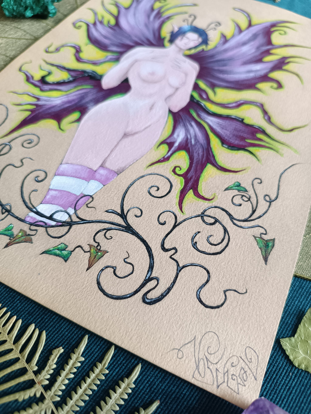Original art FEE IMPUDIQUE