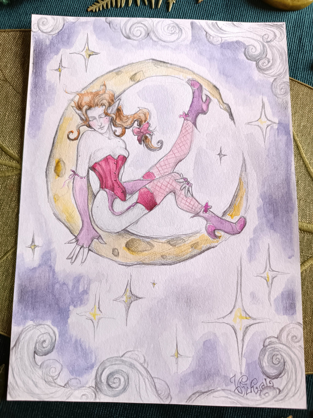 Original art CENDRES DE LUNE