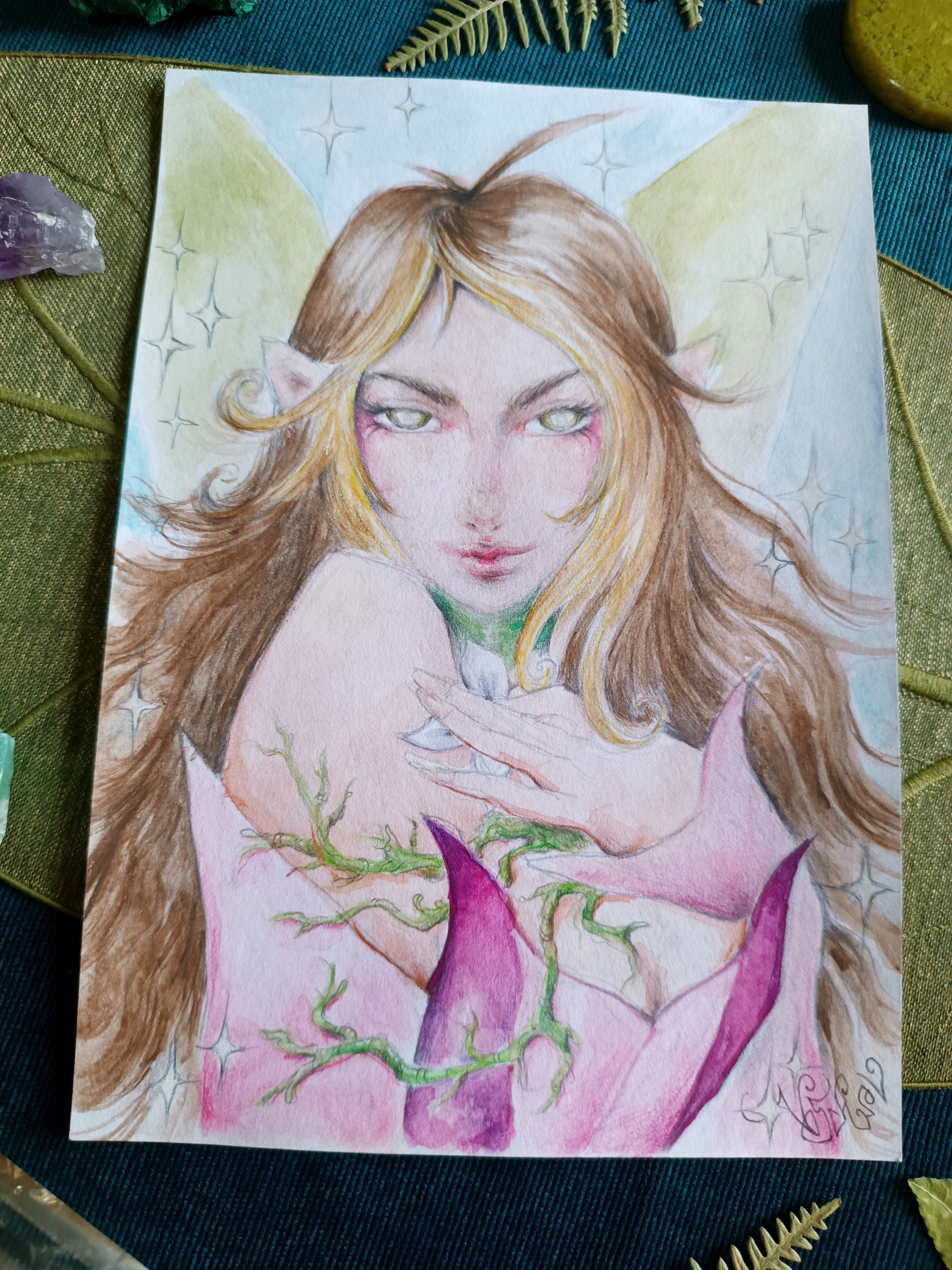 Original art FLORA