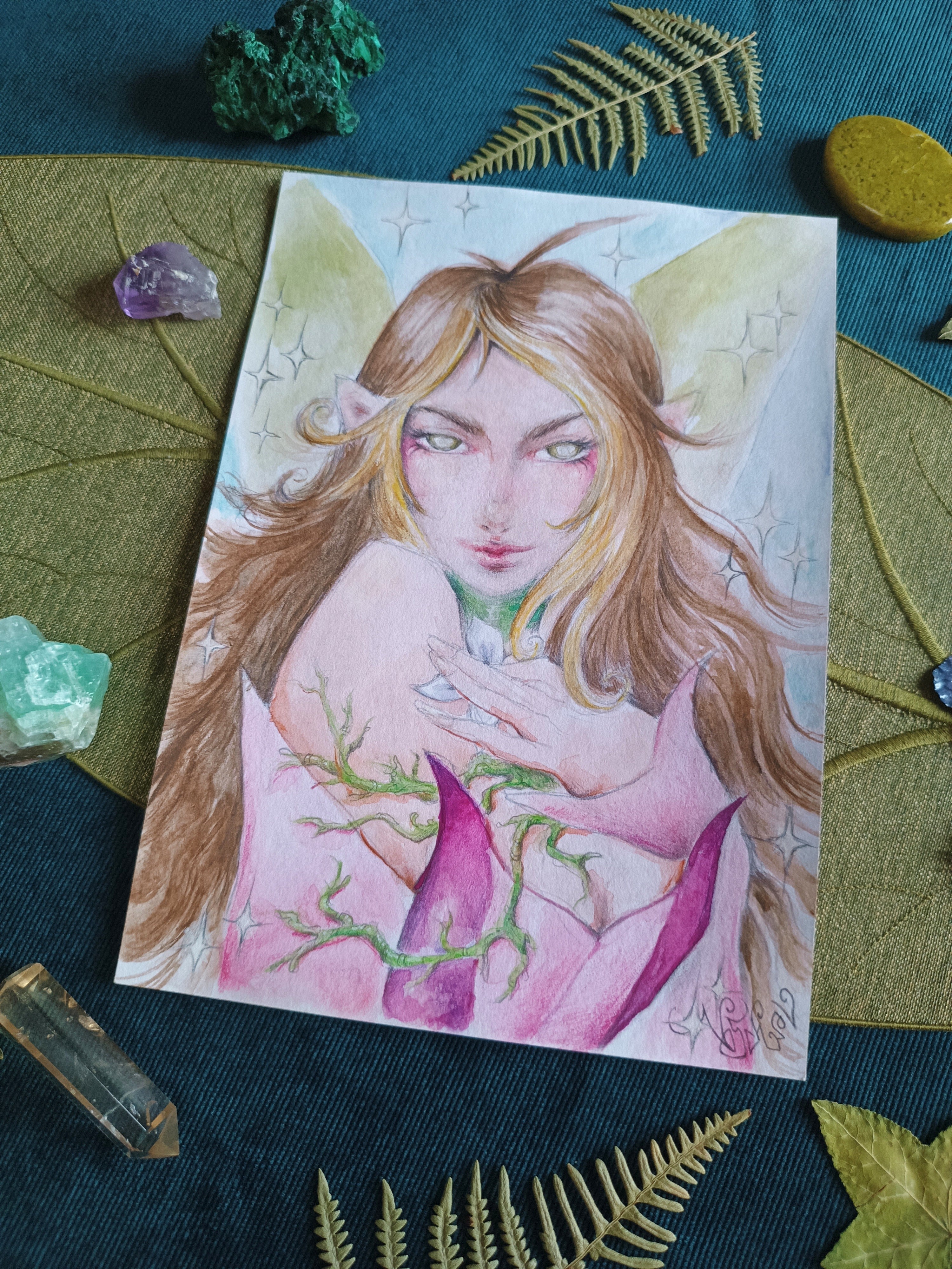 Original art FLORA