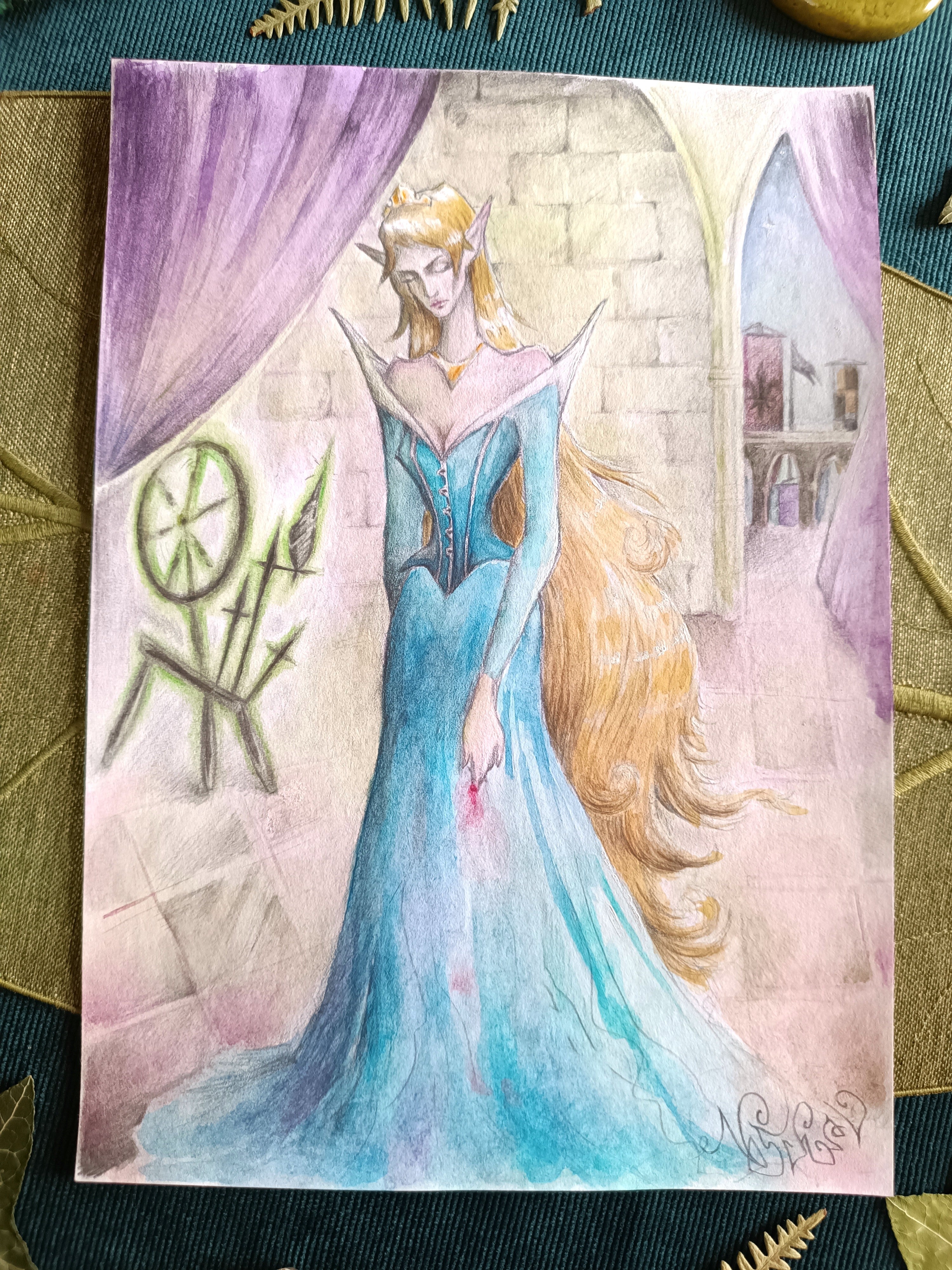 Original art AURORE