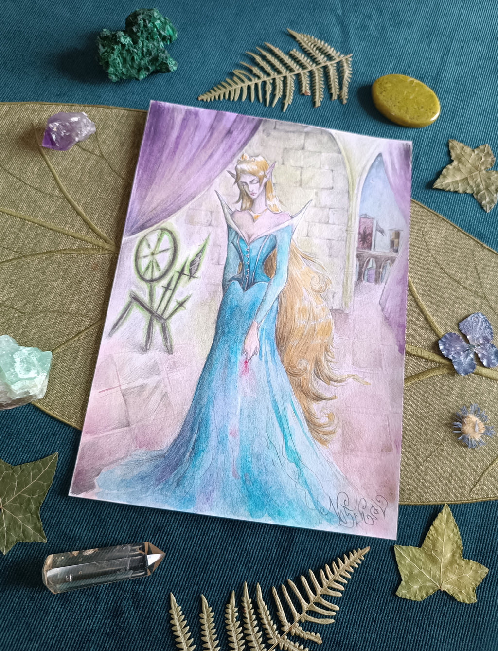 Original art AURORE